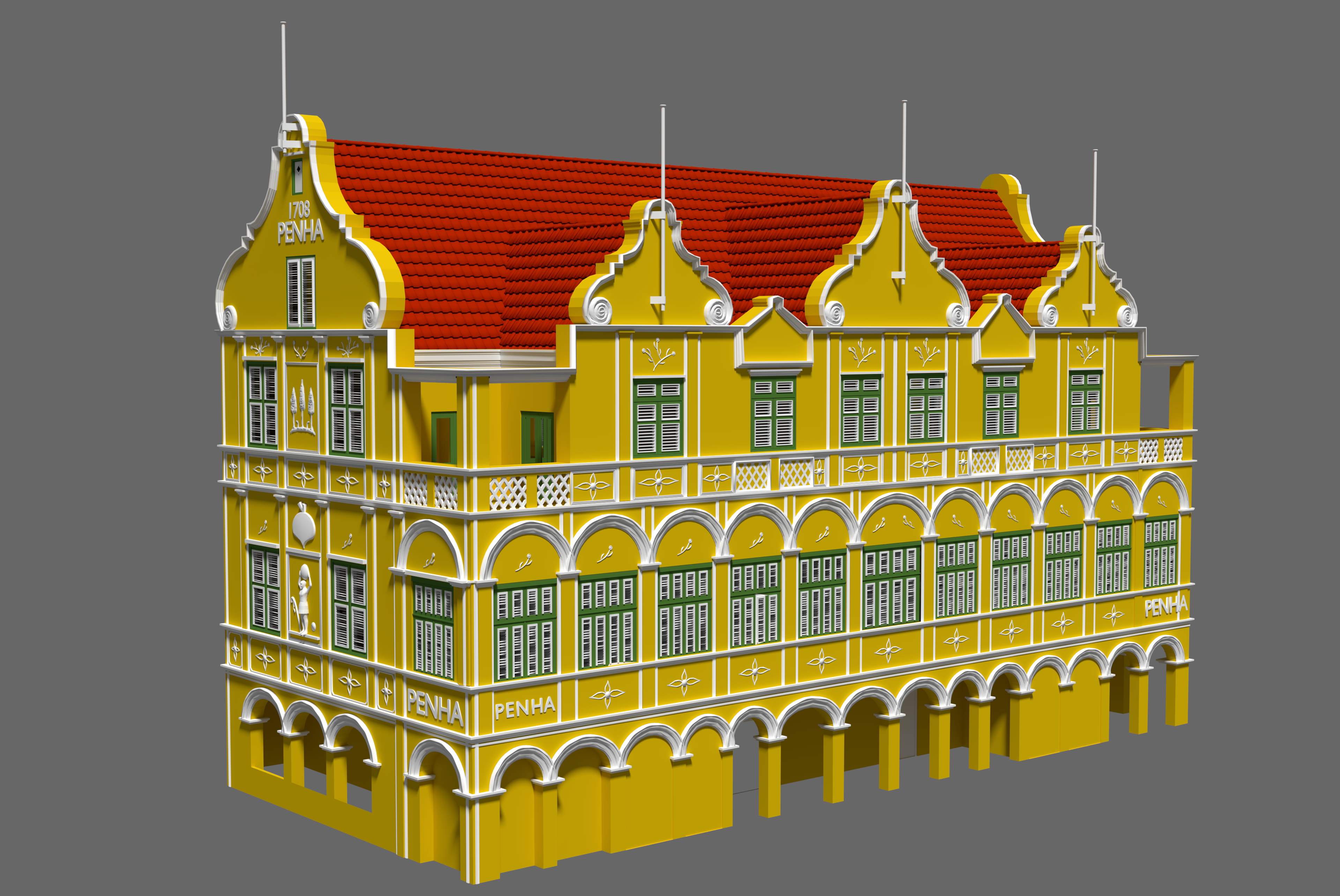 Penha Building in Curacao preview image 1